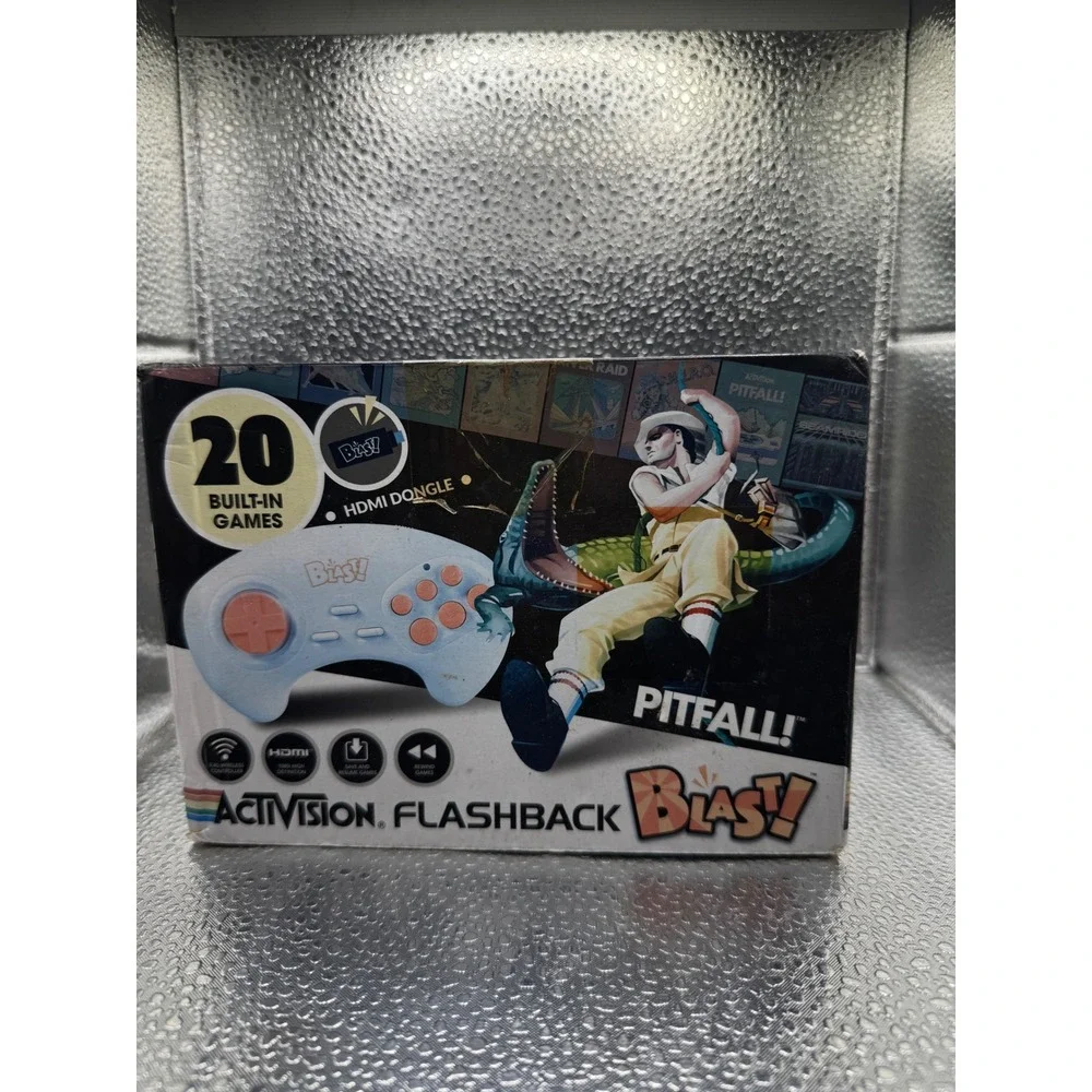 Activision‎ Flashback Blast HDMI Dongle 20 Built-In Games Controller Retro